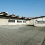 40フィートコンテナが可能な100坪倉庫