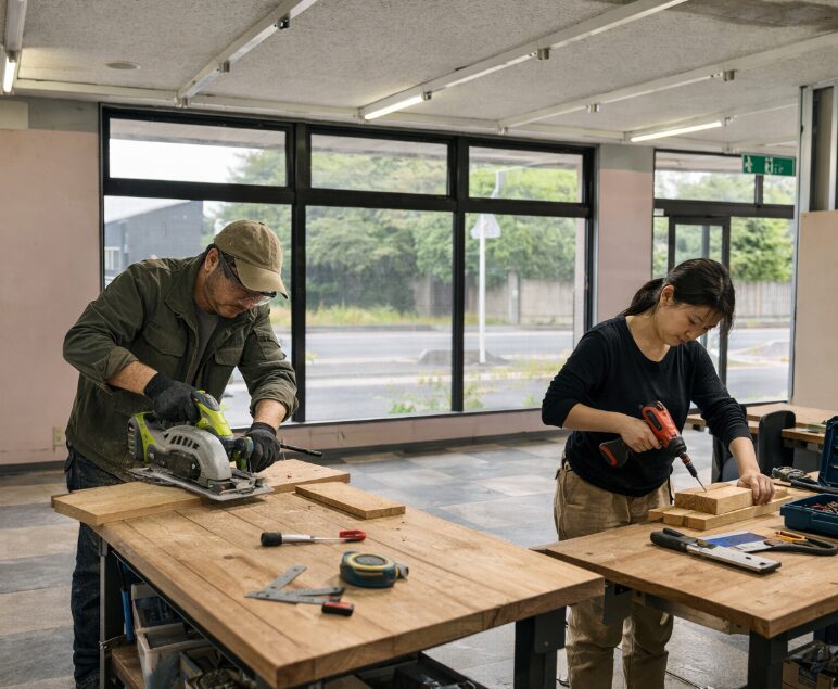 作業できる倉庫（副業倉庫）
