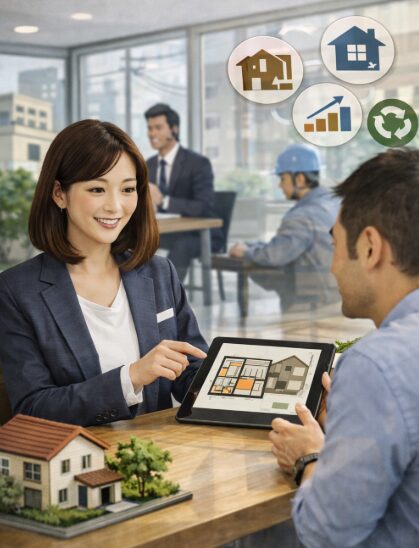 令和＝「物件を売る・貸すだけでなく、活用・管理・まで求められる時代」