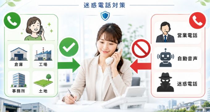 迷惑電話対策実施のお知らせ